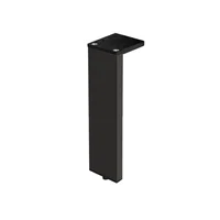 Pata Aluminio Laila 40 Mmx120 Mm Negra
