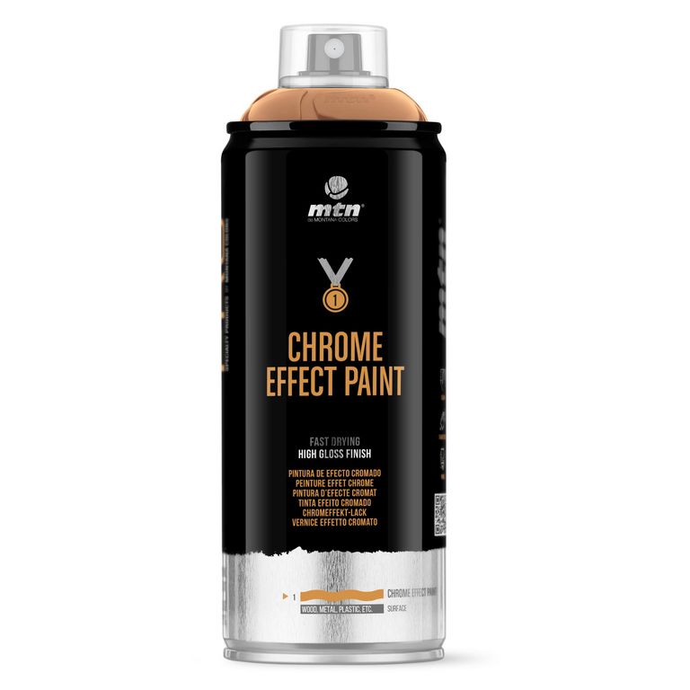 Pintura En Aerosol Efecto Cromo SUNOX® De 400 Ml – Acabado Espejo, Secado Rápido, Cobertura Superior, Fabricada En Reino Unido