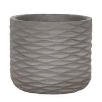 Matera Cónica Florencia 23.5x21cm Gris