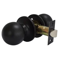 Cerradura Pomo Función Paso Negro