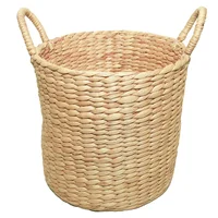 Canasta Jacinto De Agua Nazca 30x30x30cm Natural Just Home Collection