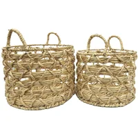 Canasta Jacinto De Agua Tanaca 42x31x42cm Natural