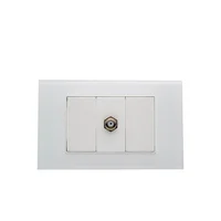 Toma Tv Coaxial Polaris Blanco