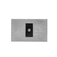 Toma Tv Coaxial Andrómeda Plateada