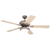 Ventilador de Techo Decorativo Con Luz Euroswirl 5 Aspas 132cm 4978cfm Arce Claro Westinghouse
