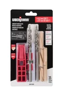 Set Perforación Madera 15und Ubermann