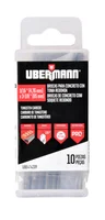 Set x 10und Broca Concreto 3/16-pulg Ubermann