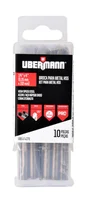 Set x 10und Broca HSS Cobalto 1/4-pulg Ubermann