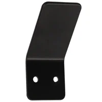 Colgador Acero 65mm Negro Mate Ws04
