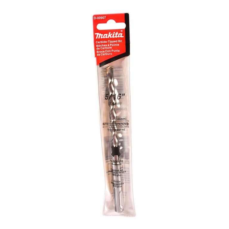 Broca sds rotomartillo 5/16 x 6-1/4 pulgada DOO907