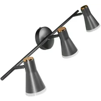 Barra LED Pipa 3 Luces Luz Neutra Negro