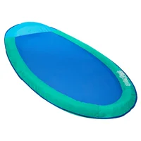 Reposera Flotante Plegable Azul