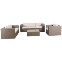 Juego Fundas Para Juego Terraza San Lucas Taupe