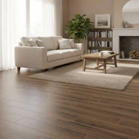 Gres Porcelánico Air Brown 15x90cm Caja 1.08 m2 Holztek
