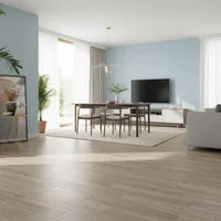 Gres Porcelánico Home Light Tanned 15x90 cm Caja 1.08 m2 Holztek