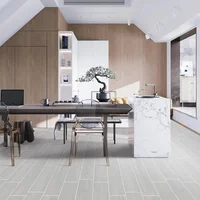 Gres Porcelánico Yale Light Grey 15x90 cm Caja 1.08 m2 Holztek