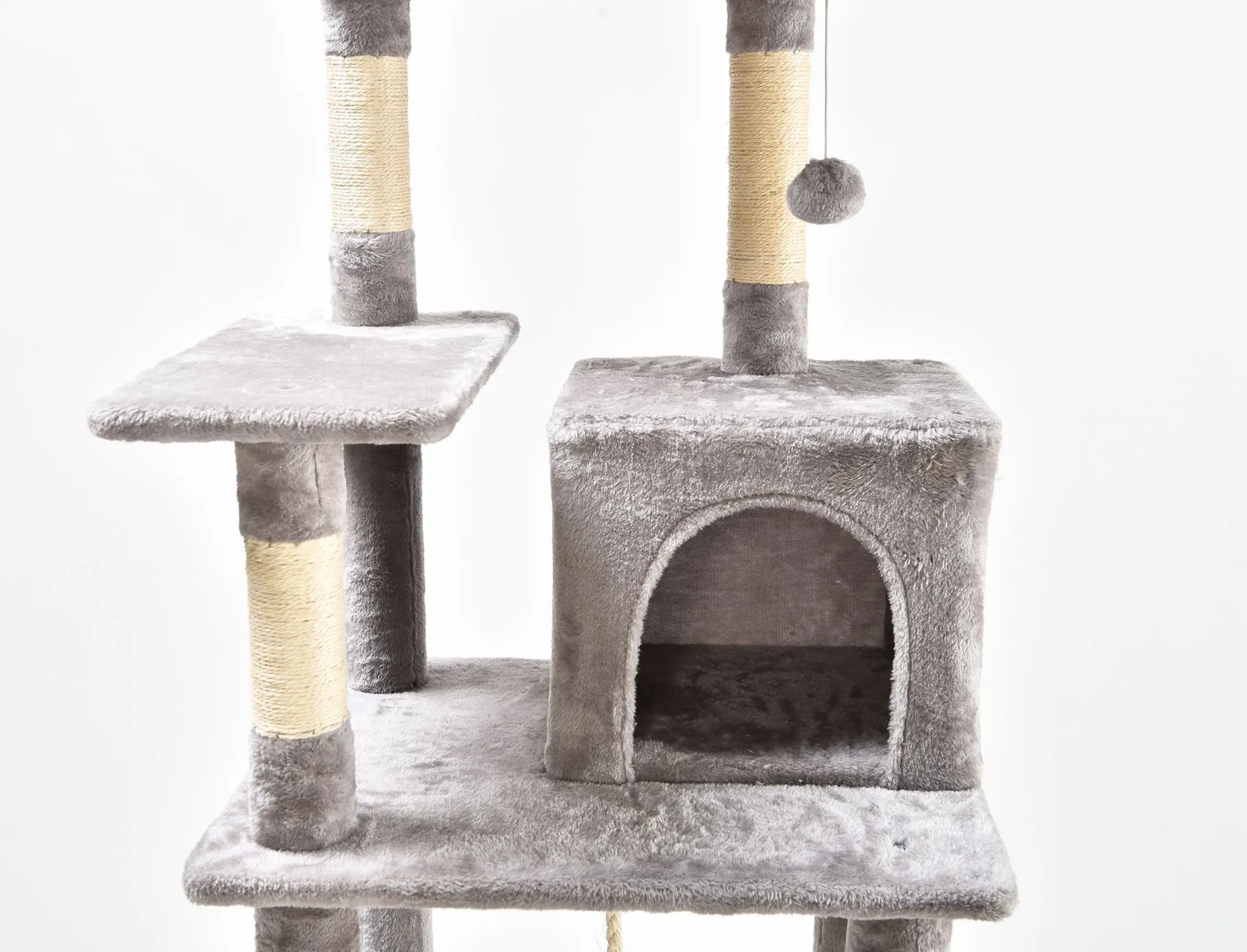 Gimnasio Para Gato Gris 159x77x48.5cm 7