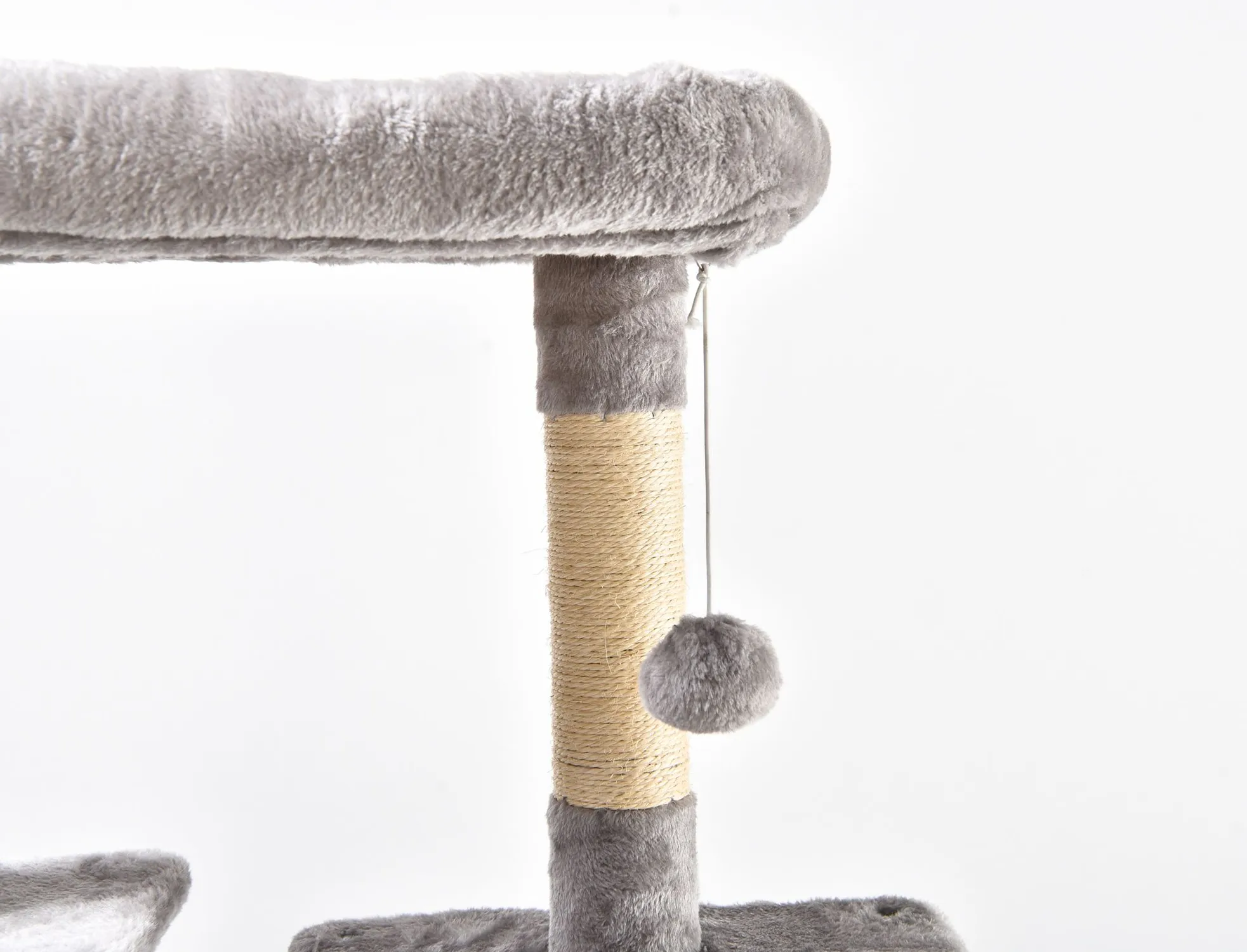 Gimnasio Para Gato Gris 159x77x48.5cm 10