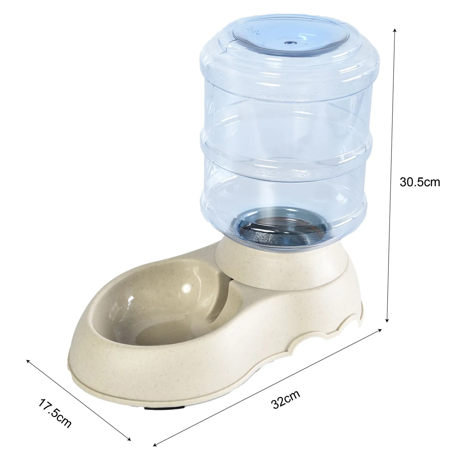 Bebedero para Perro 17.5x32x30.5cm 
3,7 Litros Polipropileno Petizoos 5