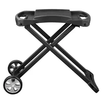 Carro Plegable Para Asador A Gas Portátil 83x44x77 Cm