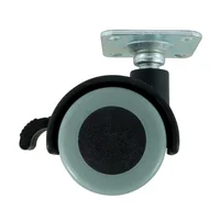 Rueda Giratoria Con Freno Tpe 30 Kg Fixser