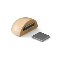 Retenedor Madera Adhesivo Magnetico Haya