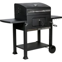 Mr Beef Asador A Carbon Con Bandeja 141X137Cm Mr Beef