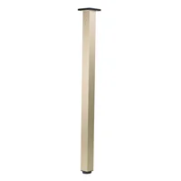 Pata Cofren Aluminio 710Mm Oro Fixser