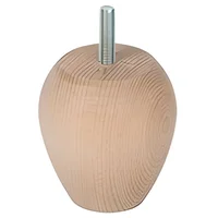 Pata Madera 64X70 mm Haya Crudo Fixser
