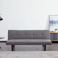 Sofá Cama 3 Puestos Sammy 170x68x81 cm Gris