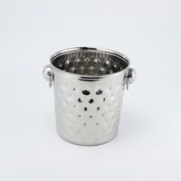 Hielera Martillada con Asas Inoxidable