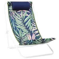 Silla Playa Plegable Con Almohada Klimber