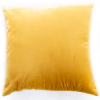 Cojín Velvet 46x46 Mostaza