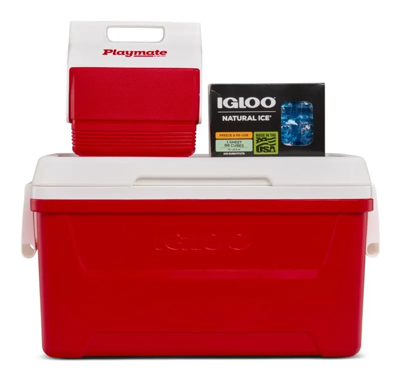Combo Neveras Polipropileno 45 Litros + 3.7 Litros + Ice Pack ...