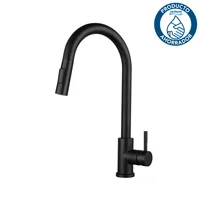 Grifería Lavaplatos Monocontrol Cocina Rio Touch Ext Negro Mate Sensi Dacqua