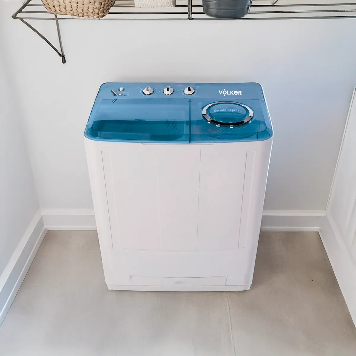 VOLKER - Lavadora Semiautomática 7.5 kg