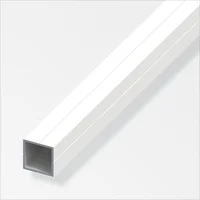 Tubo Cuadrado 23.5 Alum Blanco