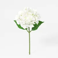 Vara Artificial Hortensia Blanca 48cm