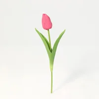 Vara Artificial Tulipán Rosado 57cm