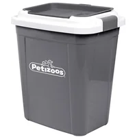 Contenedor Para Perro De Alimento 16 Kg Gris