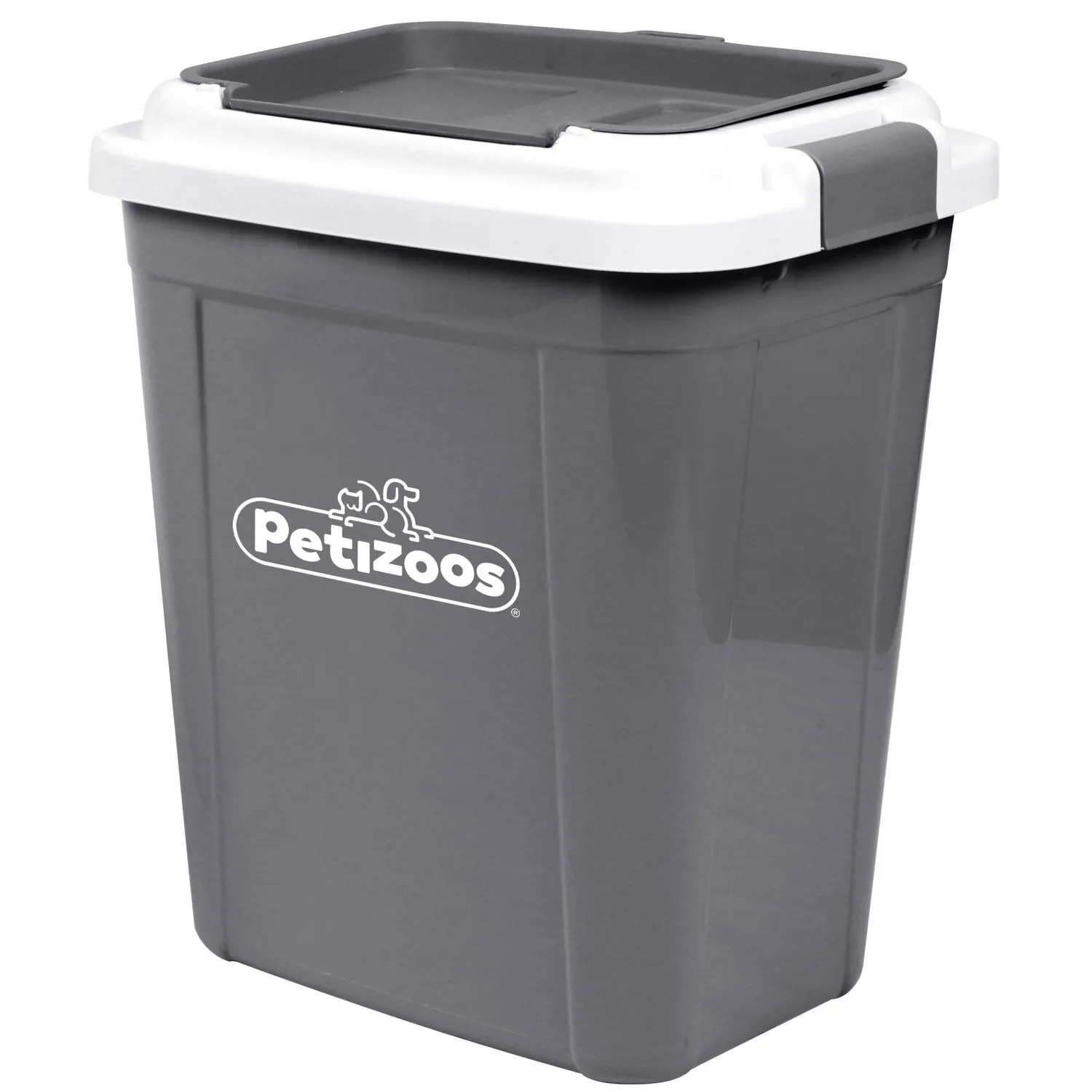 Contenedor Para Perro De Alimento 16 Kg Gris