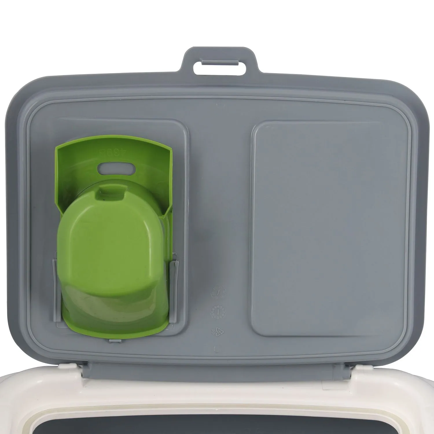 Contenedor Para Perro De Alimento 16 Kg Gris 7