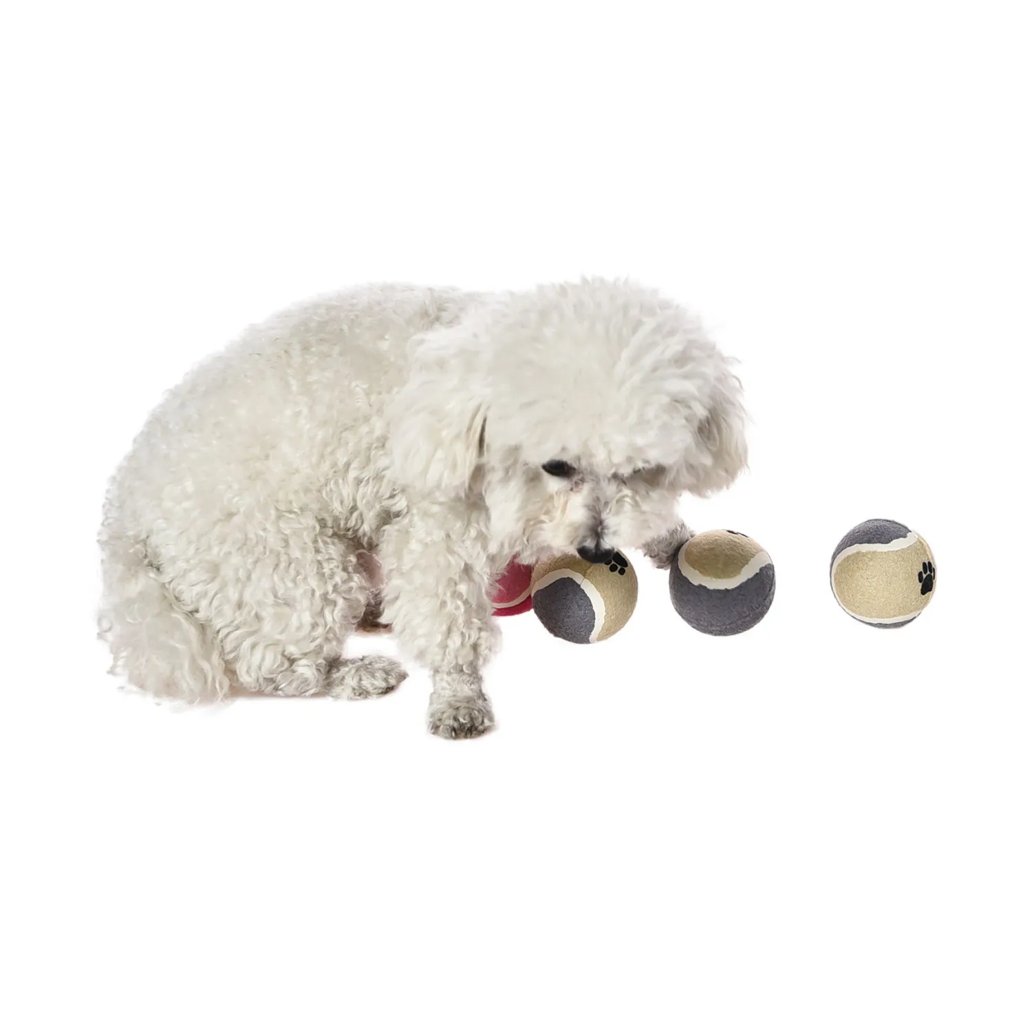Pelota para Perro Tenis 6.35 cm x 3 Unidades