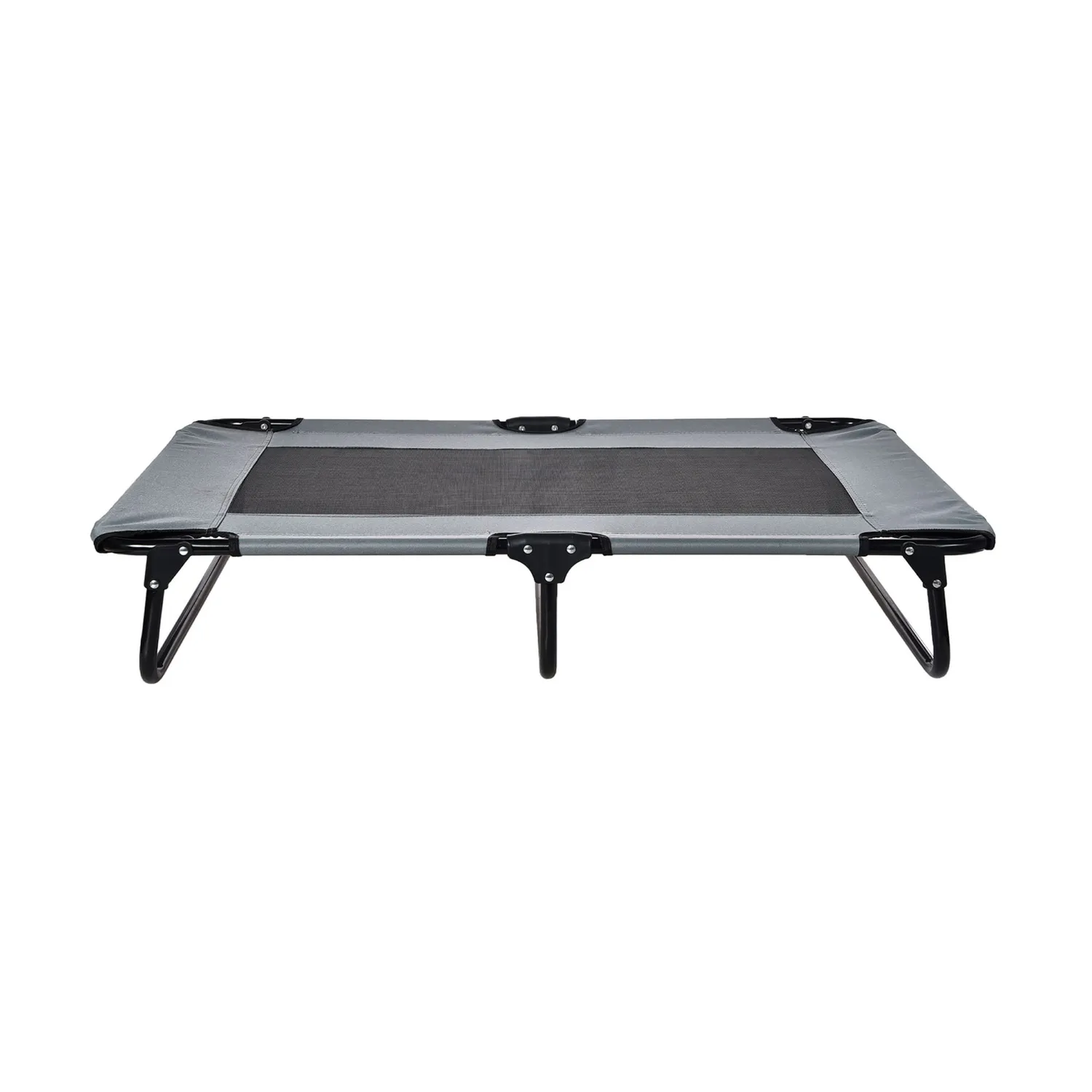 Cama Elevada Para Perro 89x61x20cm Gris 3