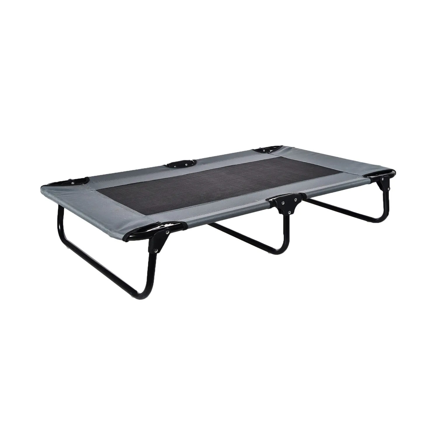 Cama Elevada Para Perro 89x61x20cm Gris 6