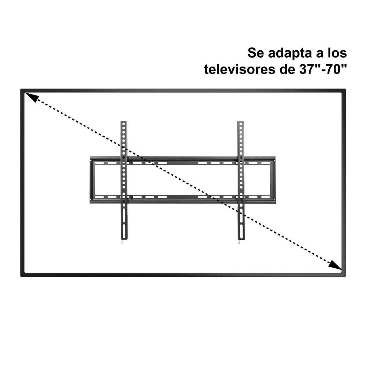 DAIRU - Soporte TV Fijo 32-75 Pulgadas