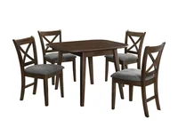 Juego de Comedor Madera Extensible 4 Puestos