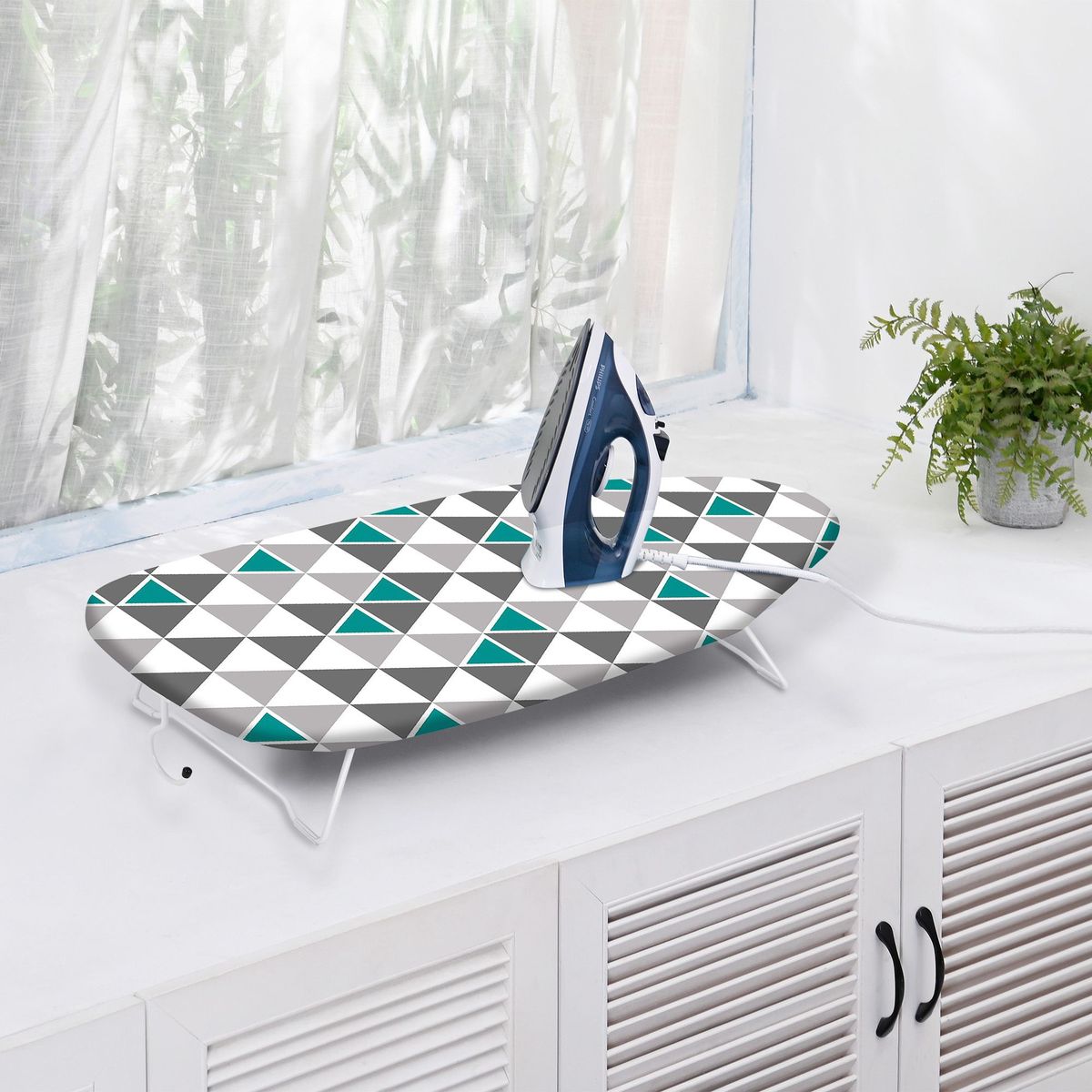 KLEINE WOLKE - Mesa De Planchar Geometric Kleine 76X30 Cm