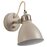 Aplique Zaror 1 Luz E27 Beige