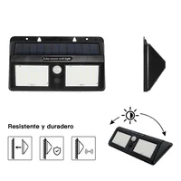 Aplique Solar Pir 10w 100 Lúmenes Luz Fría